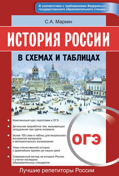 История России в схемах и таблицах. ОГЭ — Сергей Маркин