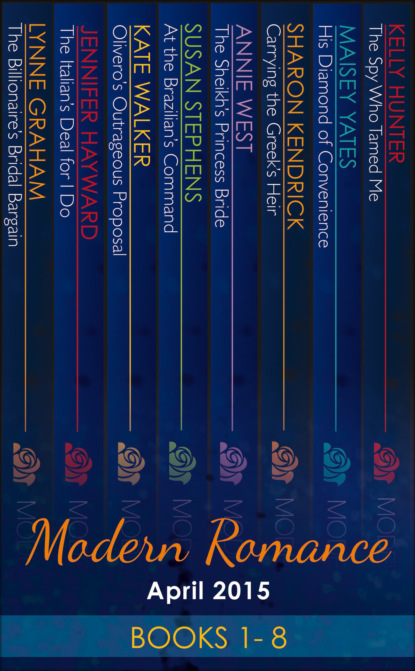 Modern Romance April 2015 Books 1-8 — Линн Грэхем