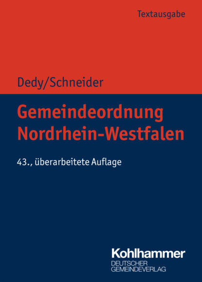 Gemeindeordnung Nordrhein-Westfalen — Группа авторов