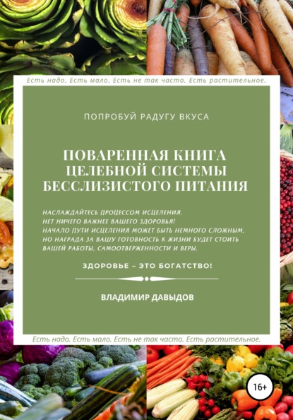 Поваренная книга целебной системы бесслизистого питания — Владимир Давыдов