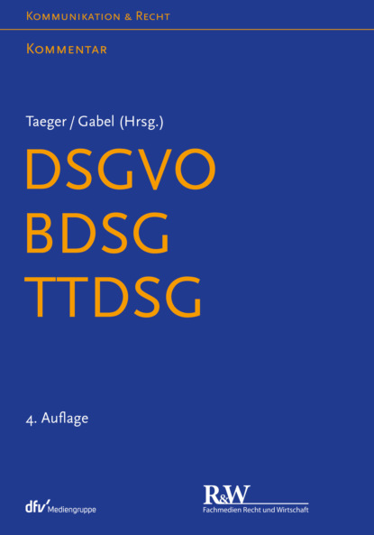 DSGVO - BDSG - TTDSG — Группа авторов