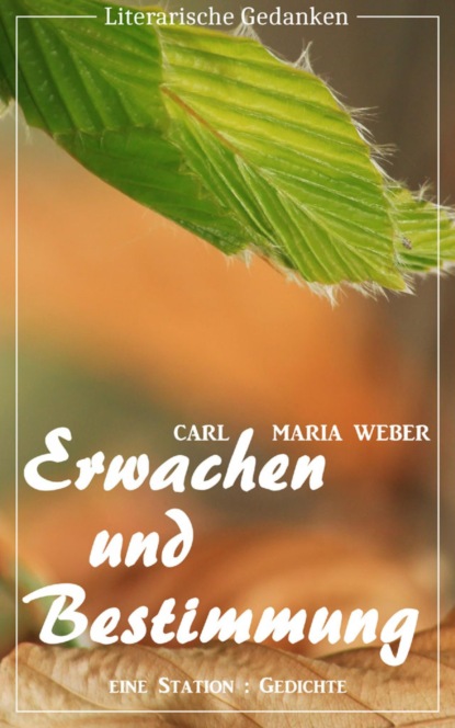 Erwachen und Bestimmung (Carl Maria Weber) (Literarische Gedanken Edition) — Карл Мария фон Вебер