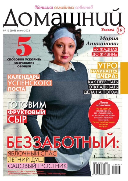 Домашний Журнал 15-2022 — Редакция журнала Домашний Журнал