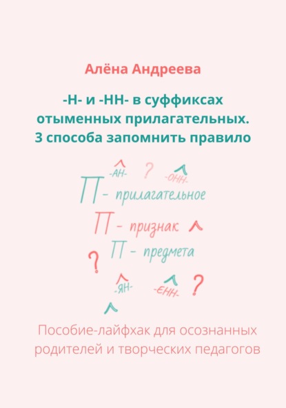 –Н- и -НН- в суффиксах отыменных прилагательных. 3 способа запомнить правило — Алёна Александровна Андреева