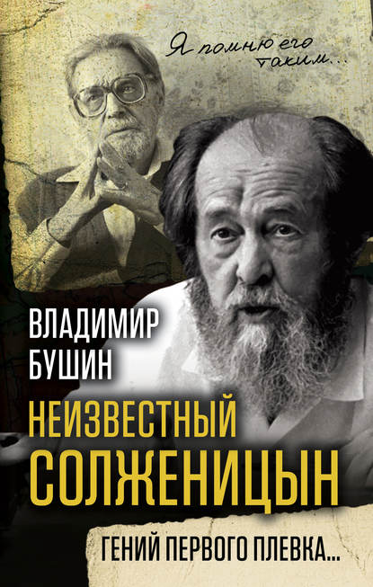 Неизвестный Солженицын. Гений первого плевка — Владимир Бушин