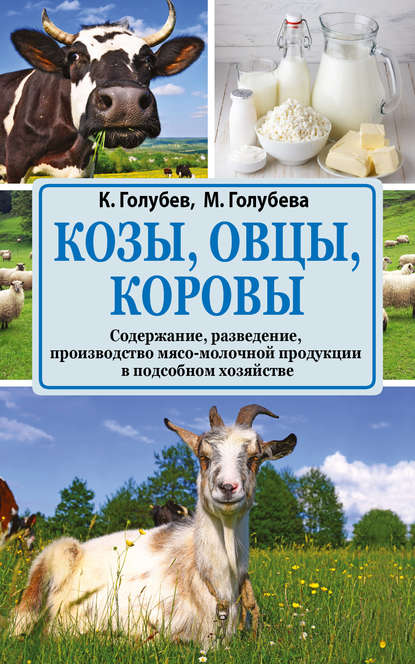 Козы, овцы, коровы. Содержание, разведение, производство мясо-молочной продукции в подсобном хозяйстве — Константин Голубев
