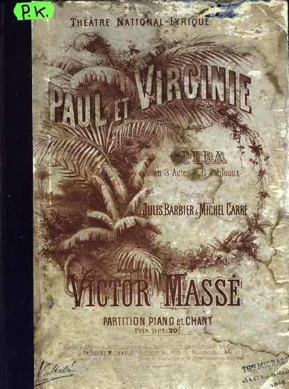 Paul et Virginie — Виктор Массе