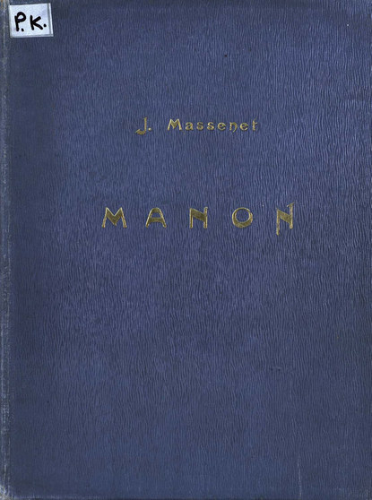 Manon — Жюль Массне