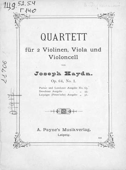 Quartett — Йозеф Гайдн