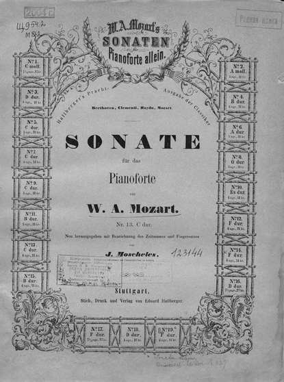 Sonaten — Вольфганг Амадей Моцарт