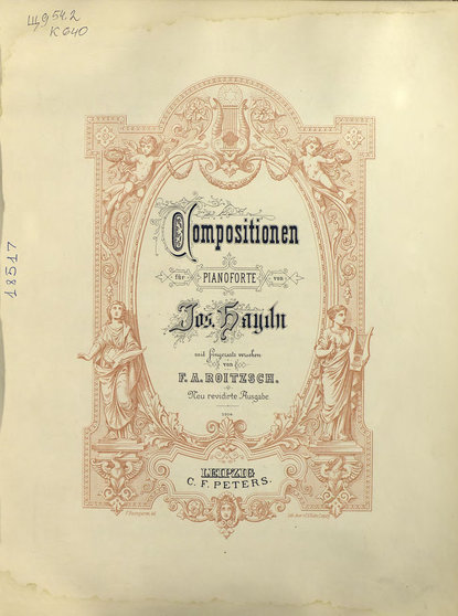 Compositionen fur Pianoforte v. Jos. Haydn — Йозеф Гайдн