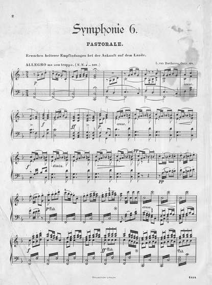 Symphonie № 6 (Pastoral) F-Dur — Людвиг ван Бетховен