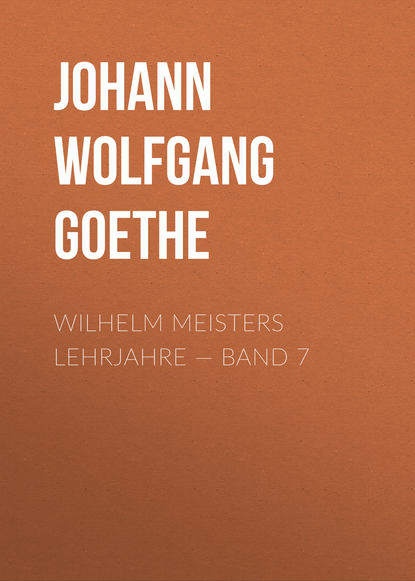 Wilhelm Meisters Lehrjahre — Band 7 — Иоганн Вольфганг фон Гёте