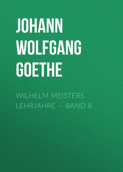 Wilhelm Meisters Lehrjahre — Band 8 — Иоганн Вольфганг фон Гёте