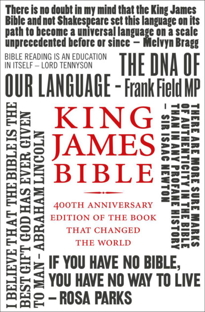King James Bible: 400th Anniversary edition of the book that changed the world — Литагент HarperCollins USD