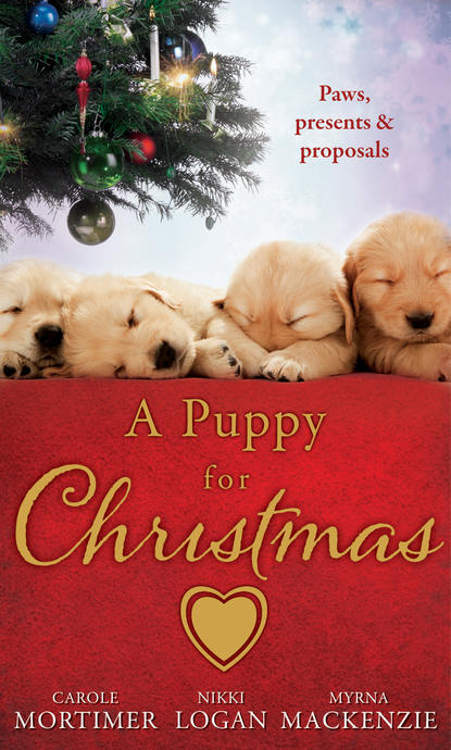 A Puppy for Christmas: On the Secretary's Christmas List / The Patter of Paws at Christmas / The Soldier, the Puppy and Me — Кэрол Мортимер